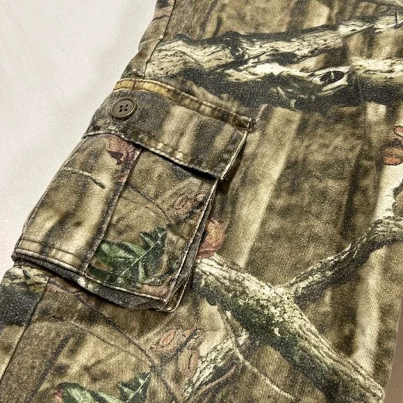 Mossy Oak Break-Up Infinity Camo Cargo Pants Kids Size 8 M Jogger 27055-MO - Picture 8 of 8